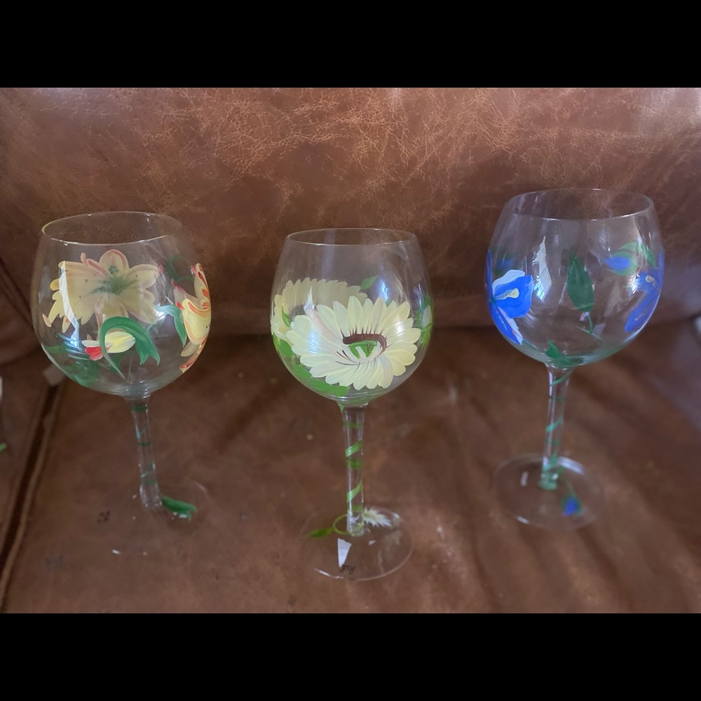 Wine glasses